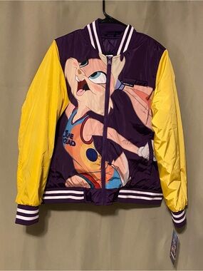 Members Only x Space Jam A New Legacy Windbreaker Jacket Tune Squad Men’s XL